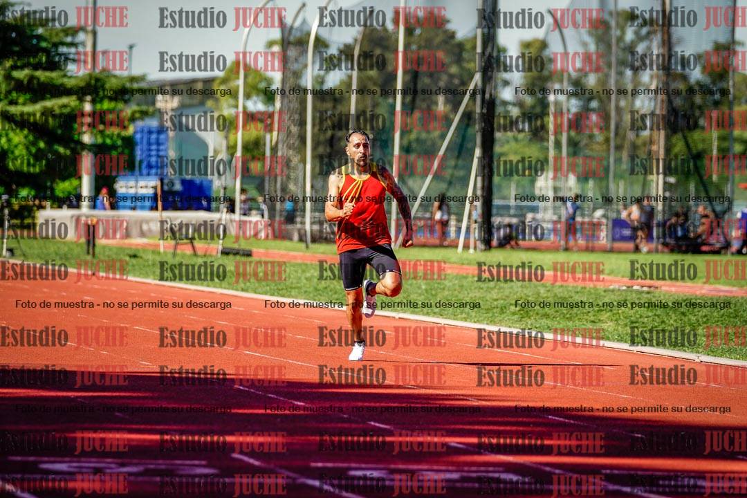 Fotos de los 200 m llanos de varones