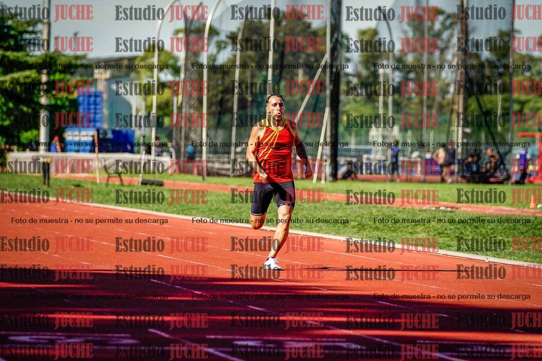 Fotos de los 200 m llanos de varones