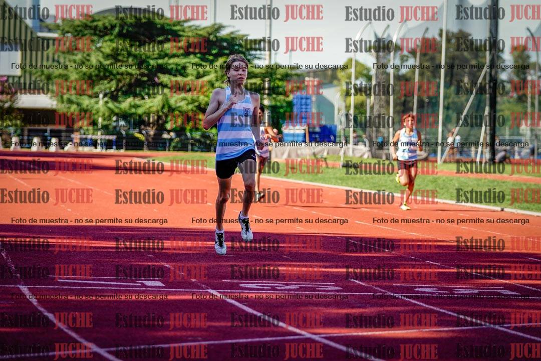 Fotos de los 200 m llanos de varones