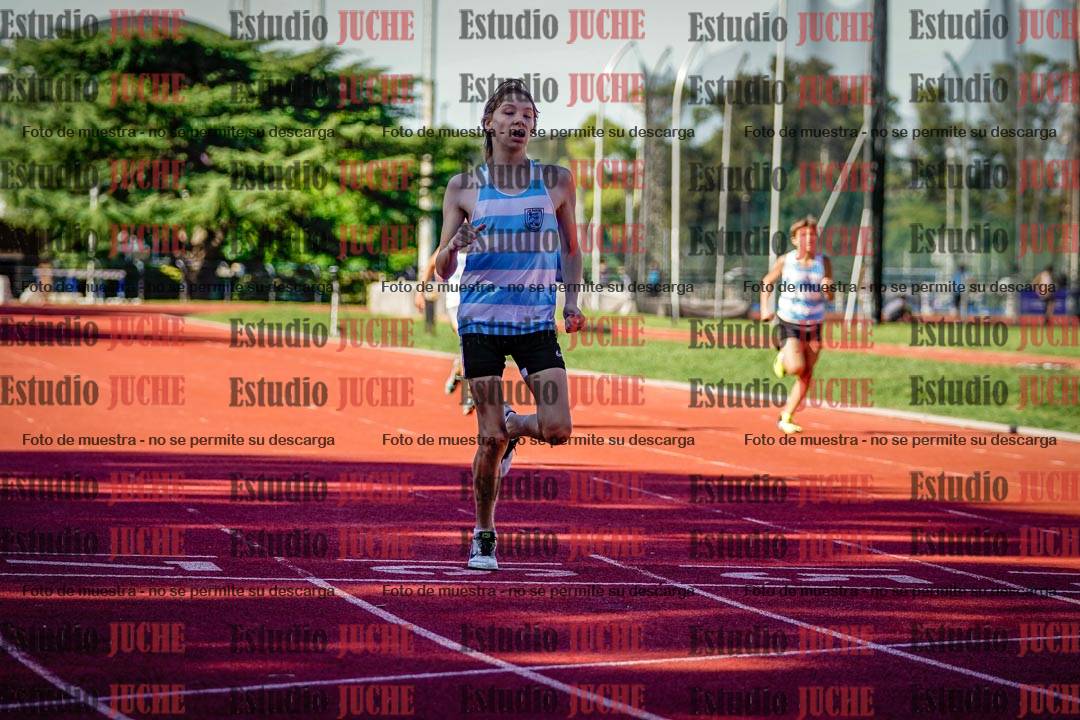 Fotos de los 200 m llanos de varones