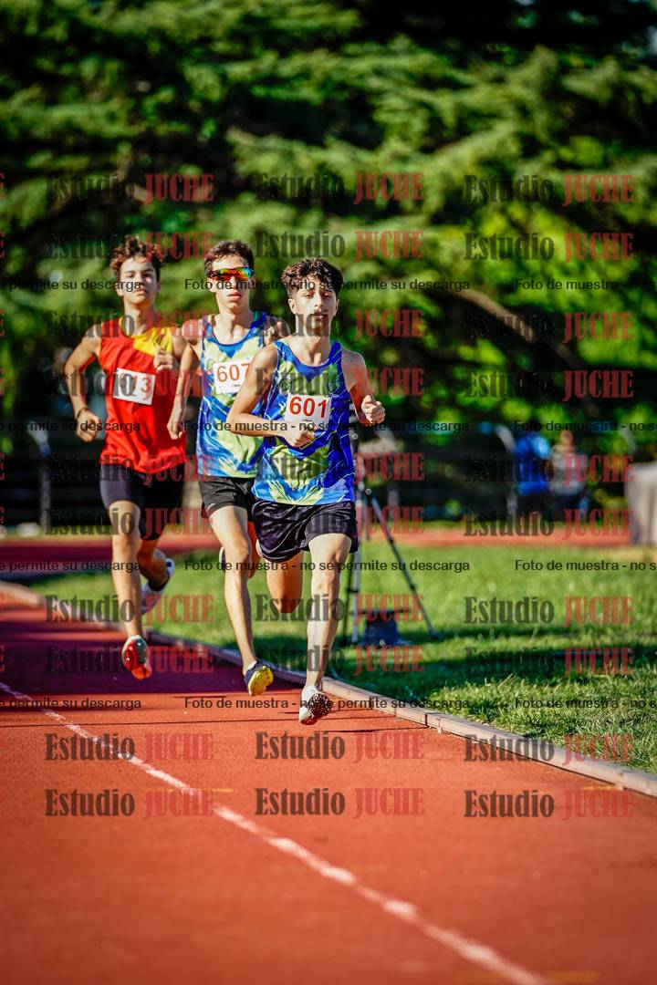 Fotos de los 600 m llanos de varones
