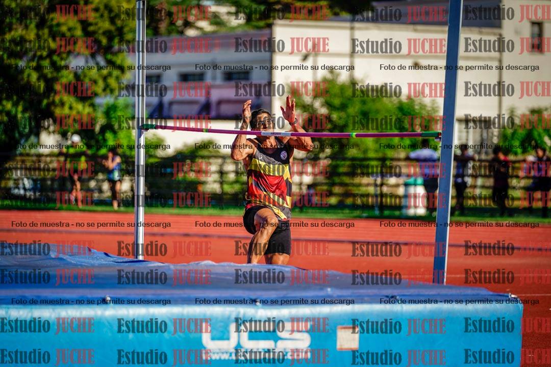 Fotos del salto en alto de varones