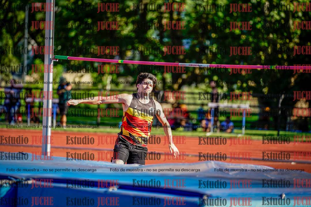 Fotos del salto en alto de varones