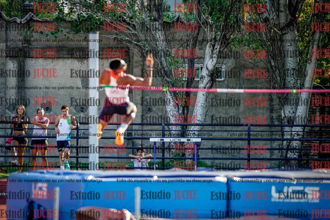 Fotos del salto en alto de varones