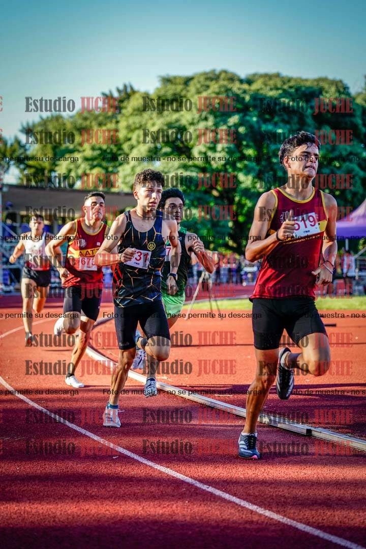 Fotos de los 800 m llanos de varones