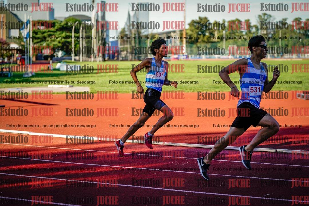 Fotos de los 800 m llanos de varones