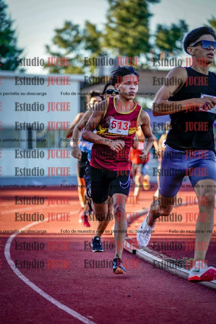 Fotos de los 800 m llanos de varones