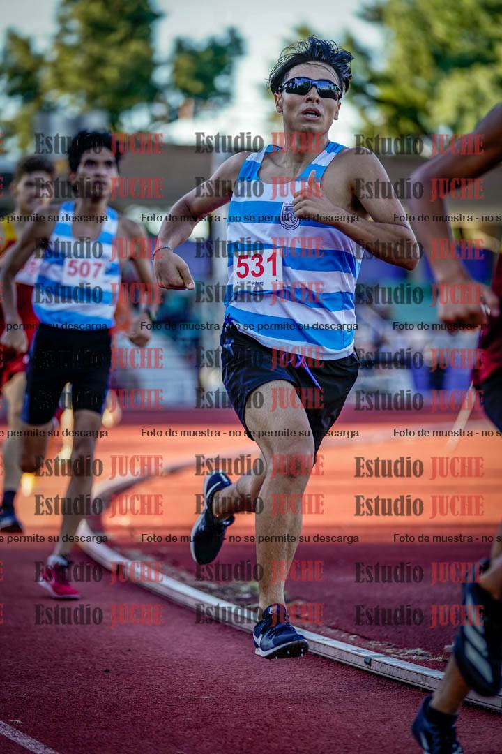 Fotos de los 800 m llanos de varones