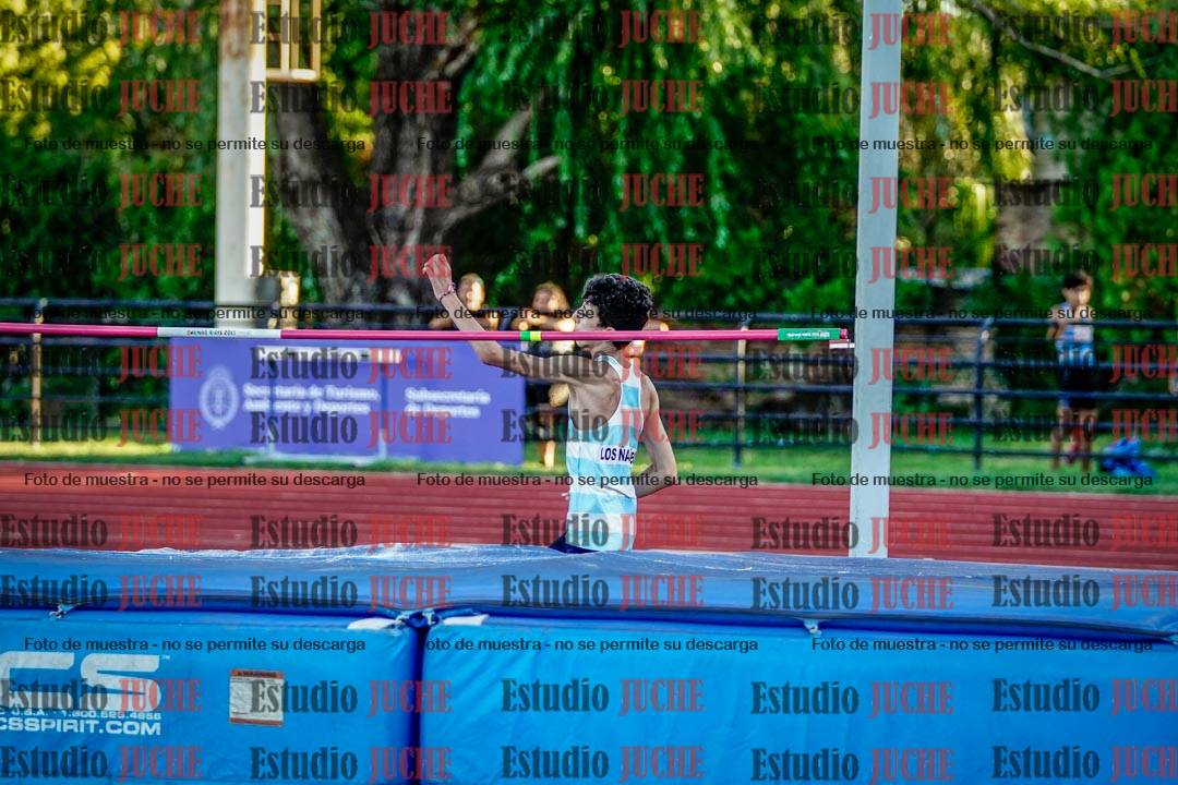Fotos del salto en alto de varones