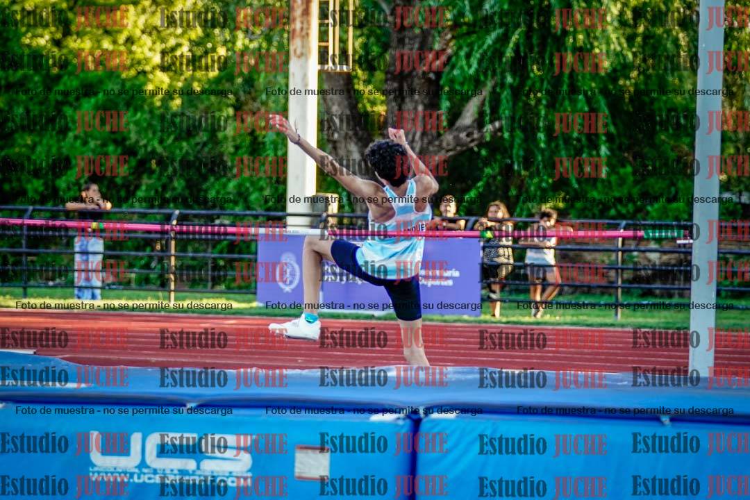 Fotos del salto en alto de varones