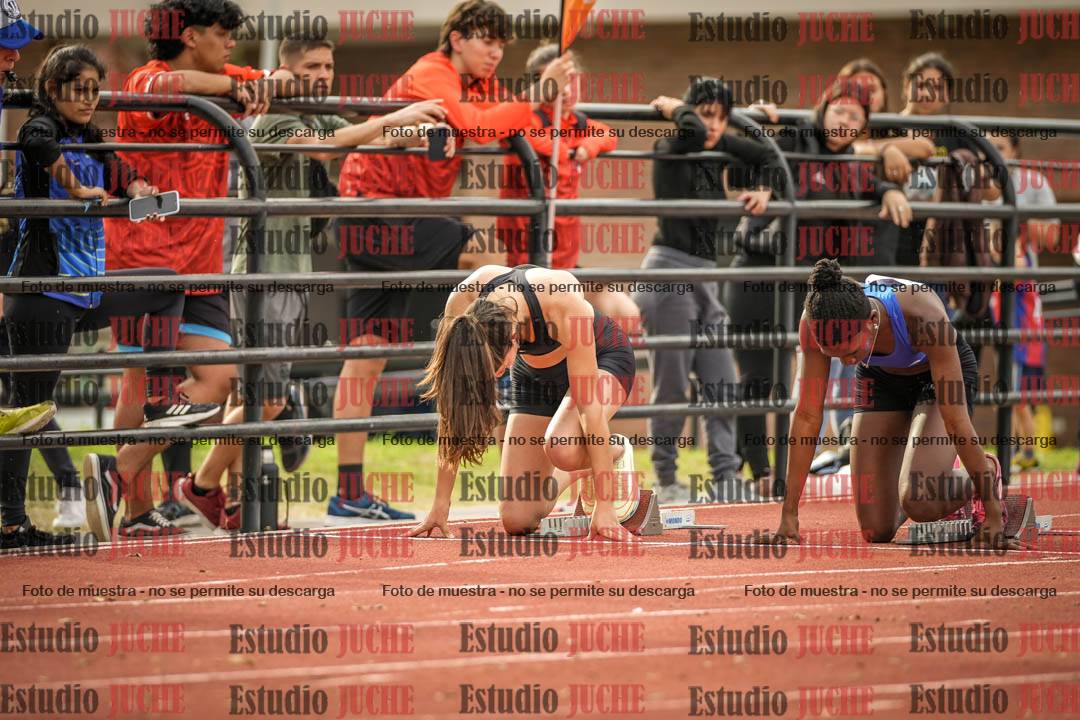 Fotos de los 100 m llanos de mujeres - FINAL