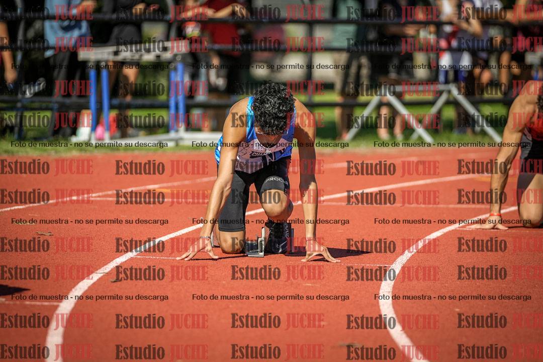 Fotos de los 200 m llanos de varones