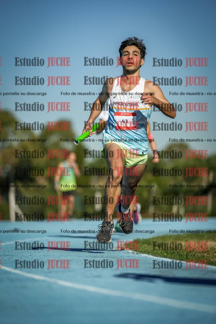 Fotos durante los relevos