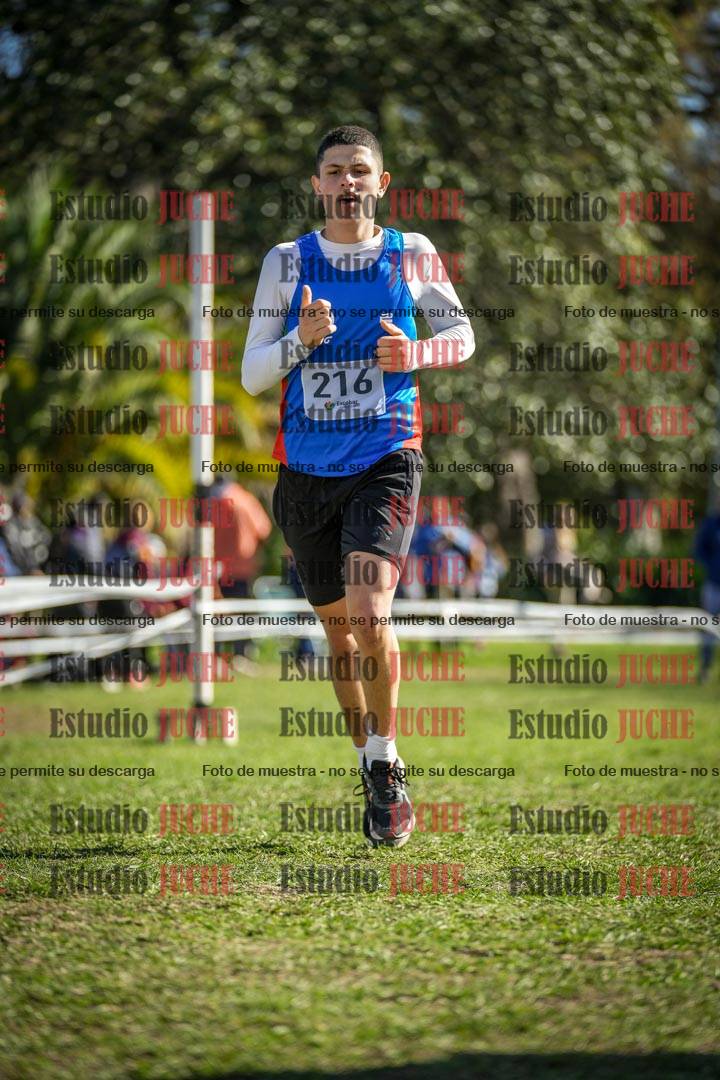 Fotos de la llegada del cross de 6000 m