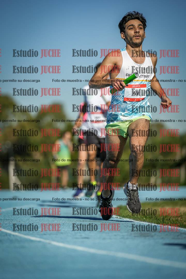 Fotos durante los relevos