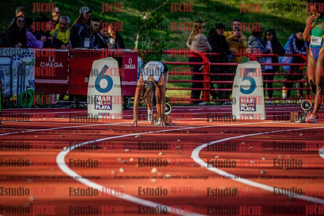 Fotos de los 200 m llanos de mujeres - hepta 4
