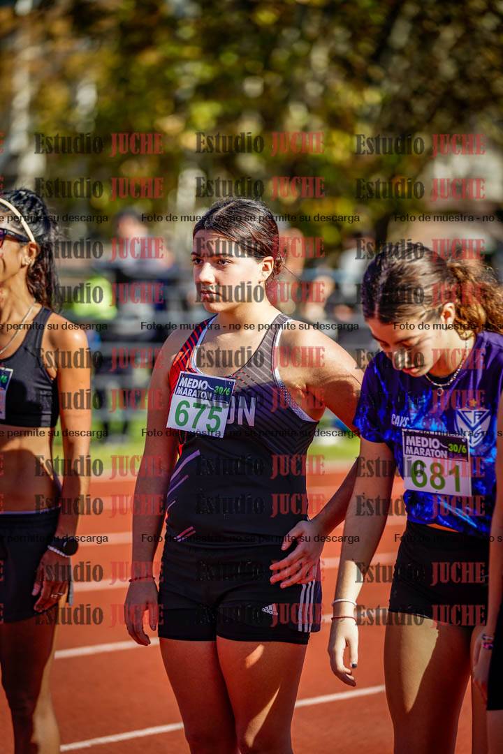 Fotos de los 1500 m de mujeres