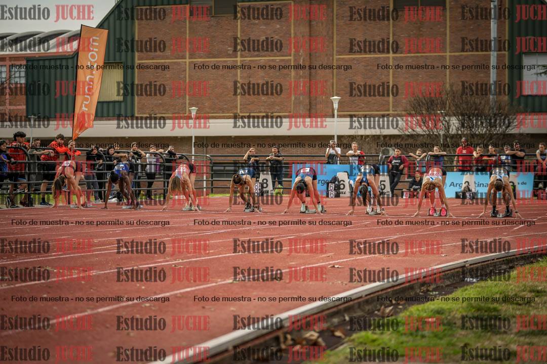 Fotos de los 100 m llanos de mujeres - FINAL