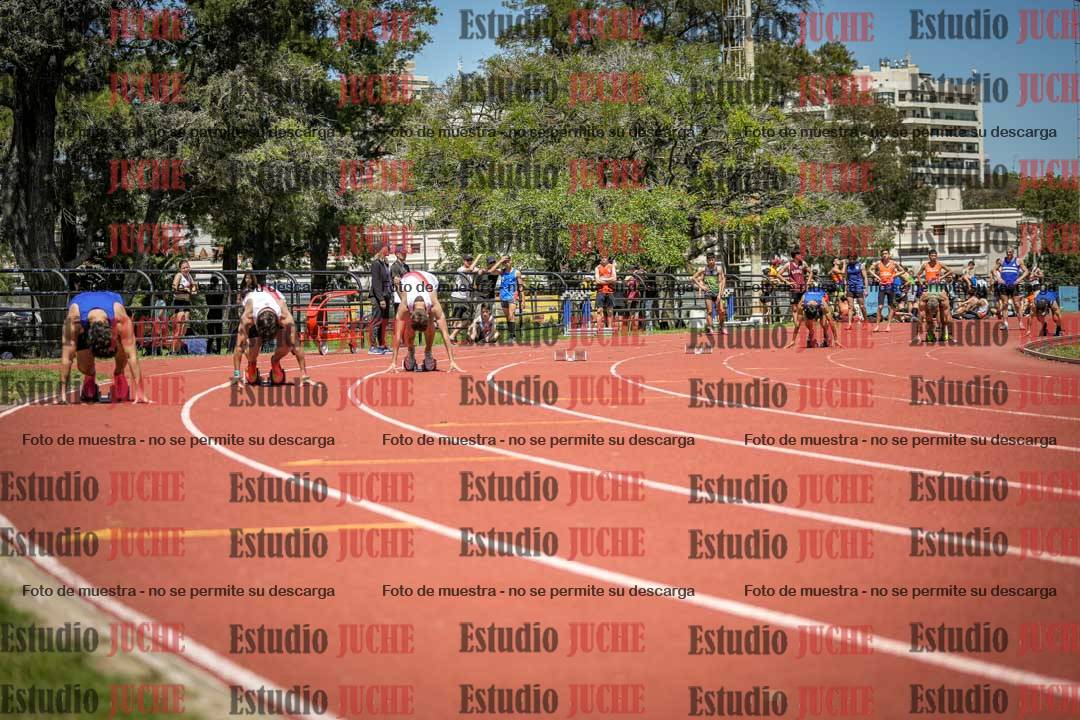 Fotos de los 200 m llanos de varones