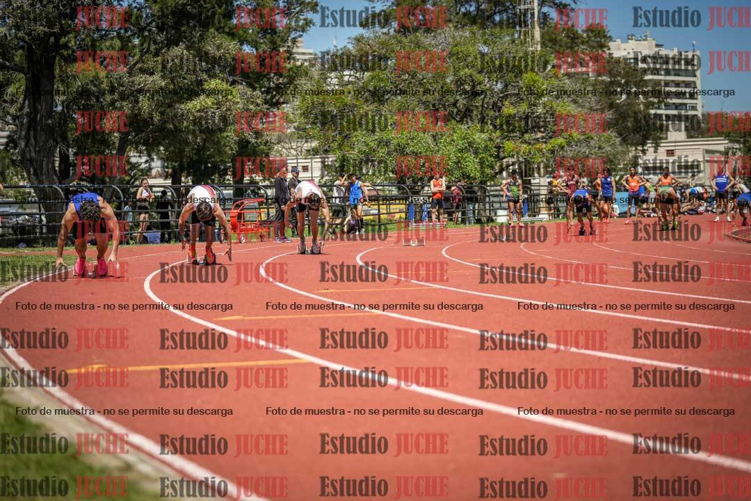 Fotos de los 200 m llanos de varones