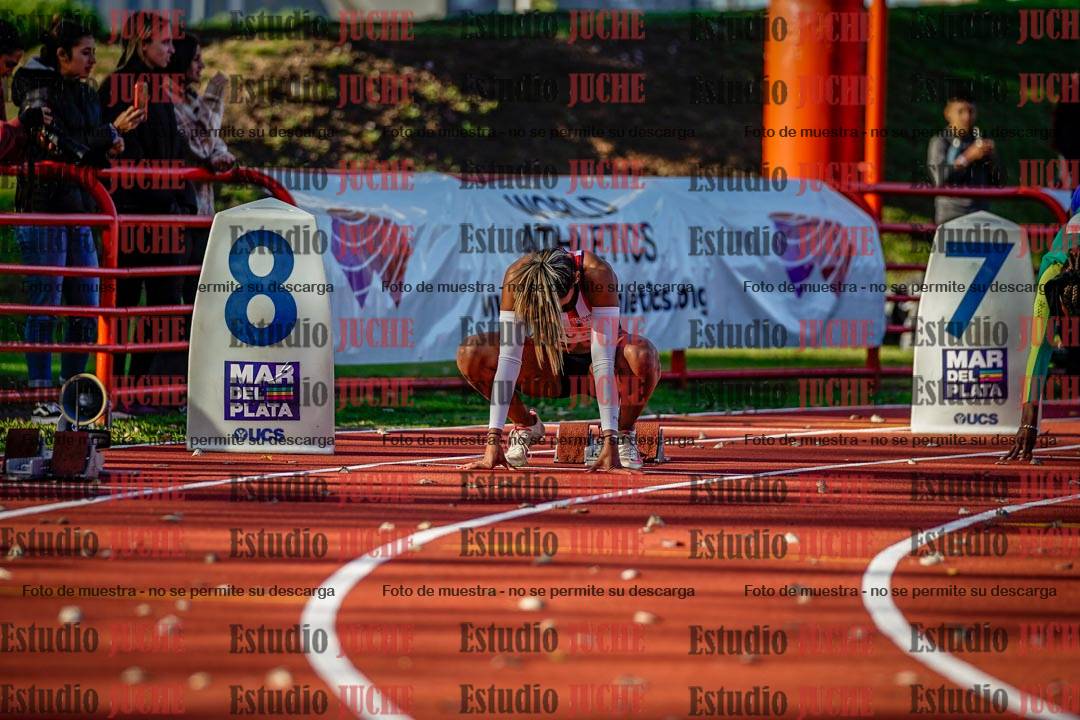 Fotos de los 200 m llanos de mujeres - hepta 4