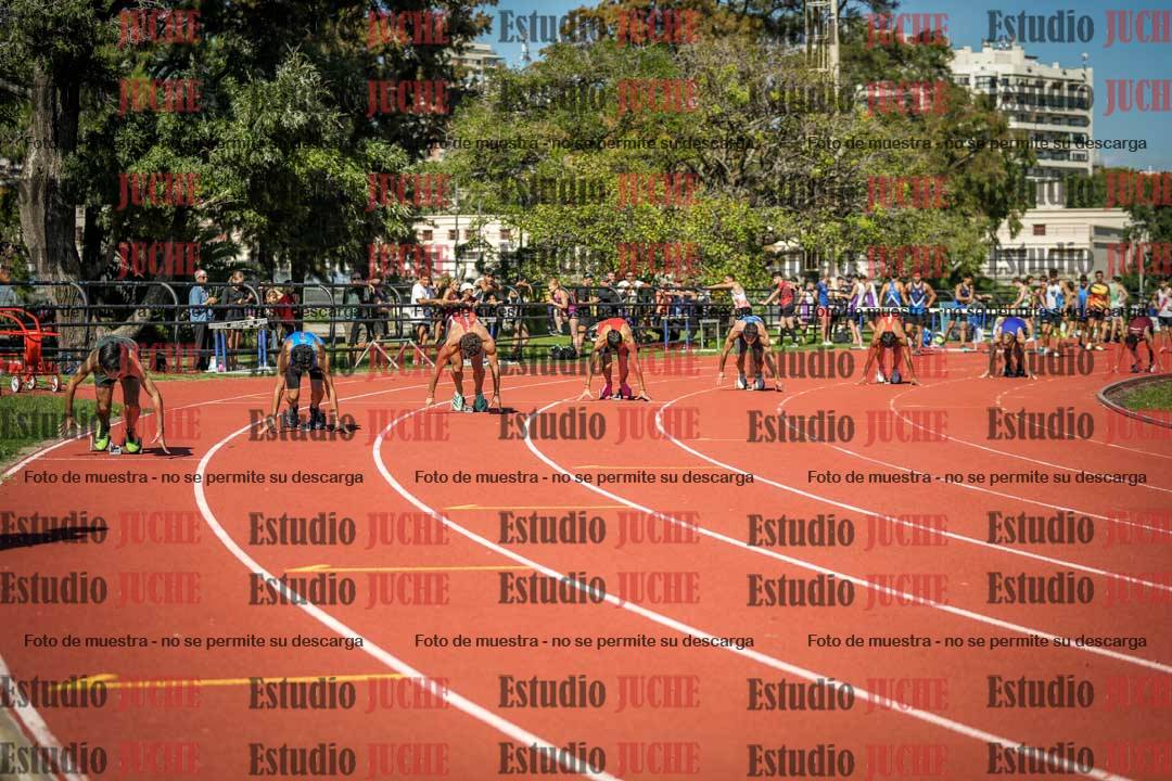 Fotos de los 200 m llanos de varones