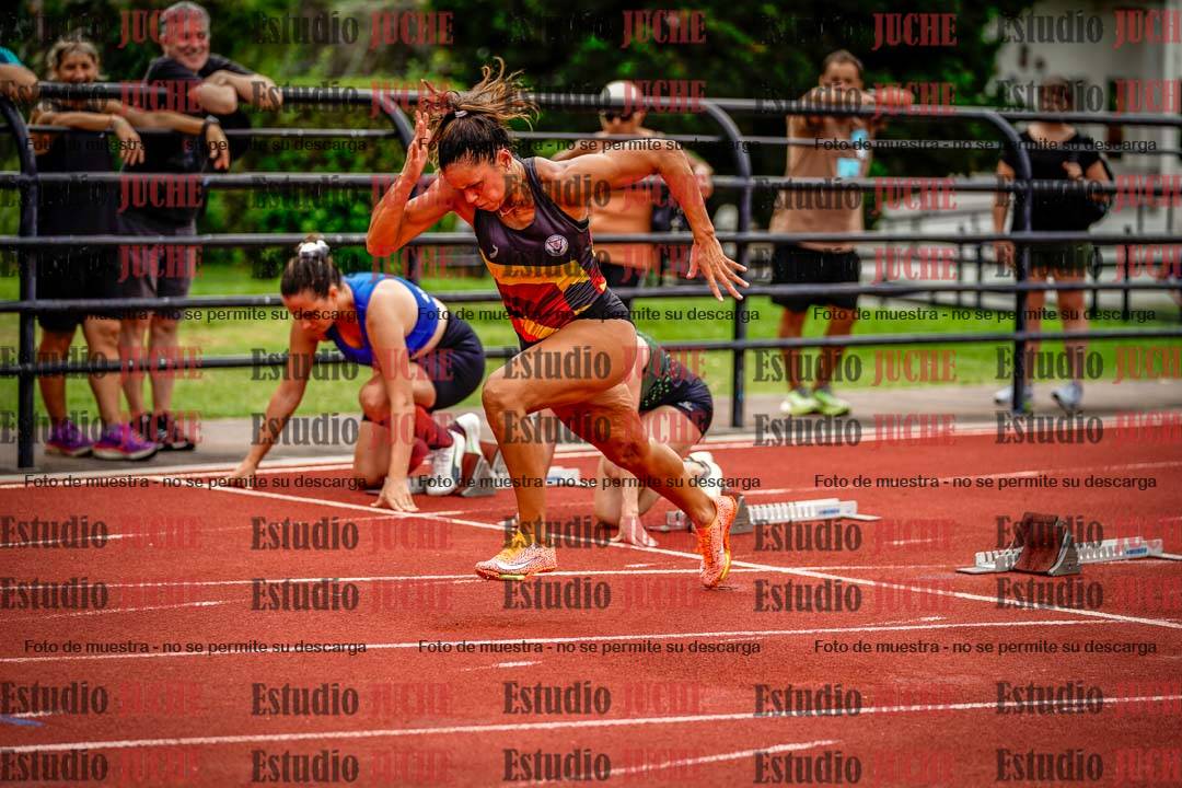 Fotos de los 100 m llanos de mujeres - FINAL