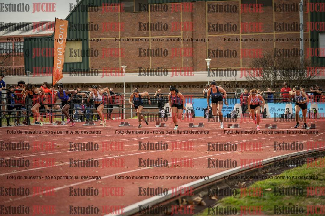 Fotos de los 100 m llanos de mujeres - FINAL