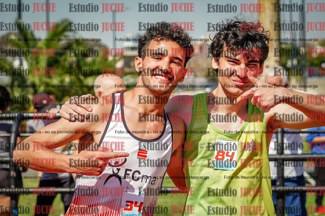 Fotos de los 1500 m llanos de varones