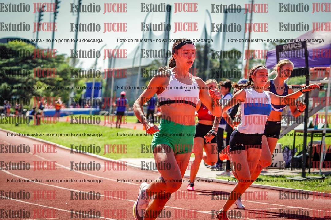 Fotos de los 100 m llanos de mujeres