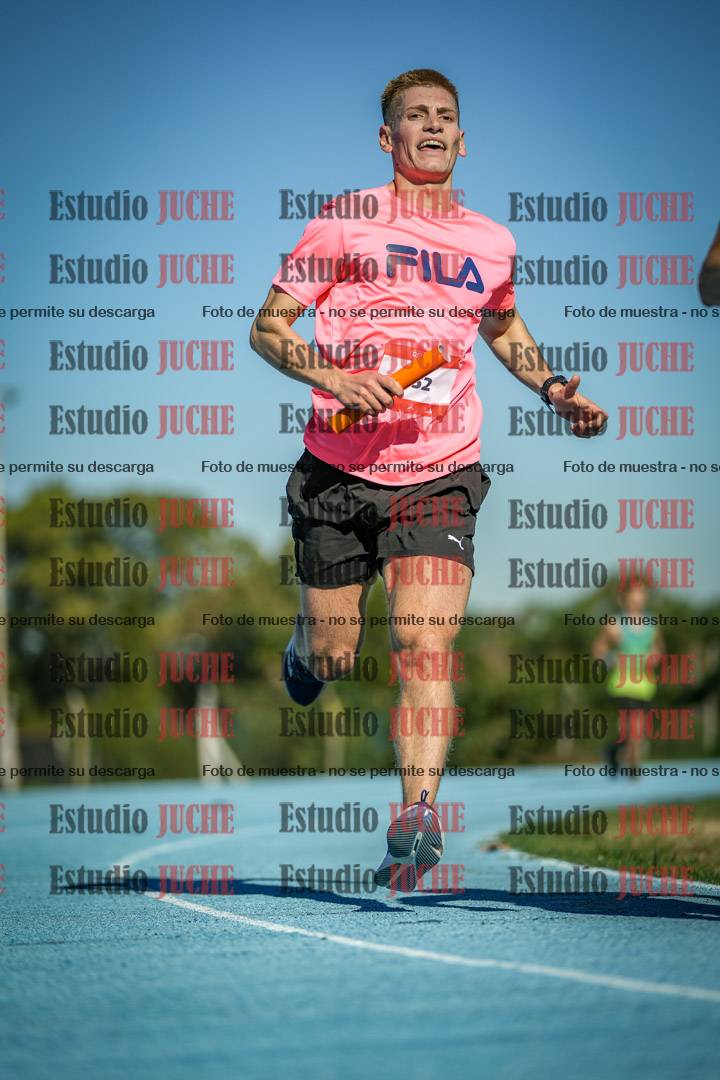 Fotos durante los relevos