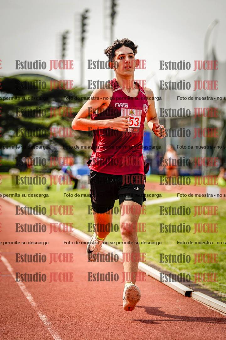 Fotos de los 600 m llanos de varones