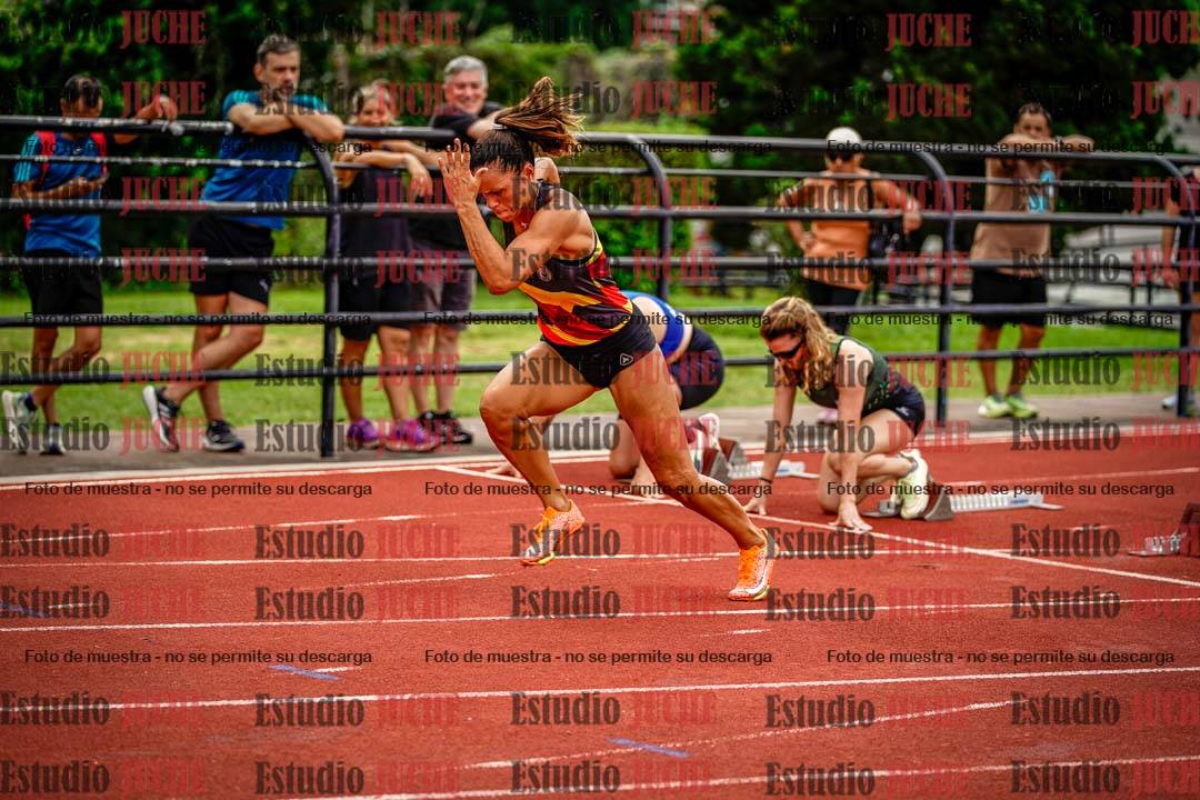 Fotos de los 100 m llanos de mujeres - FINAL
