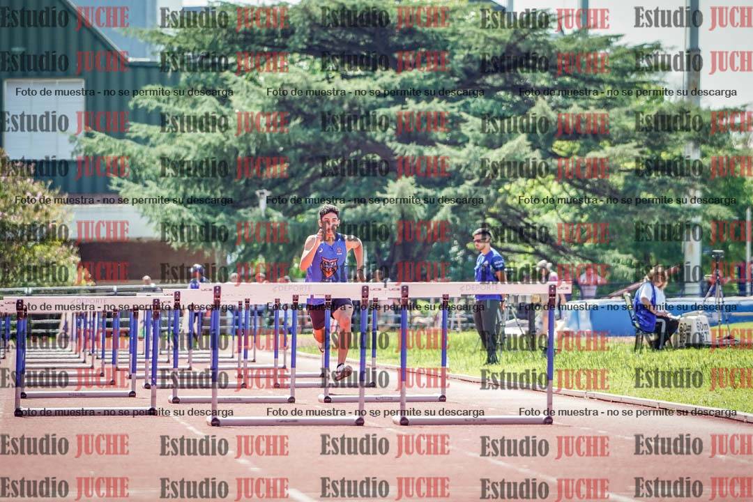 Fotos de los 110 m con vallas de varones