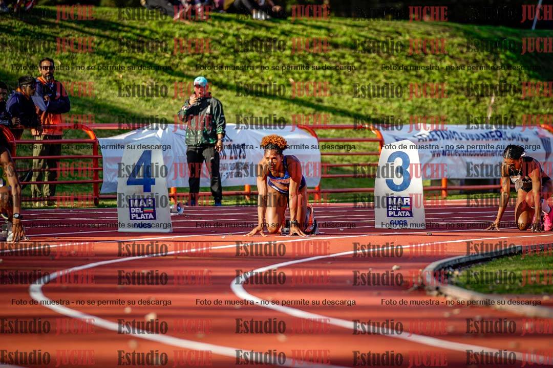 Fotos de los 200 m llanos de mujeres - hepta 4