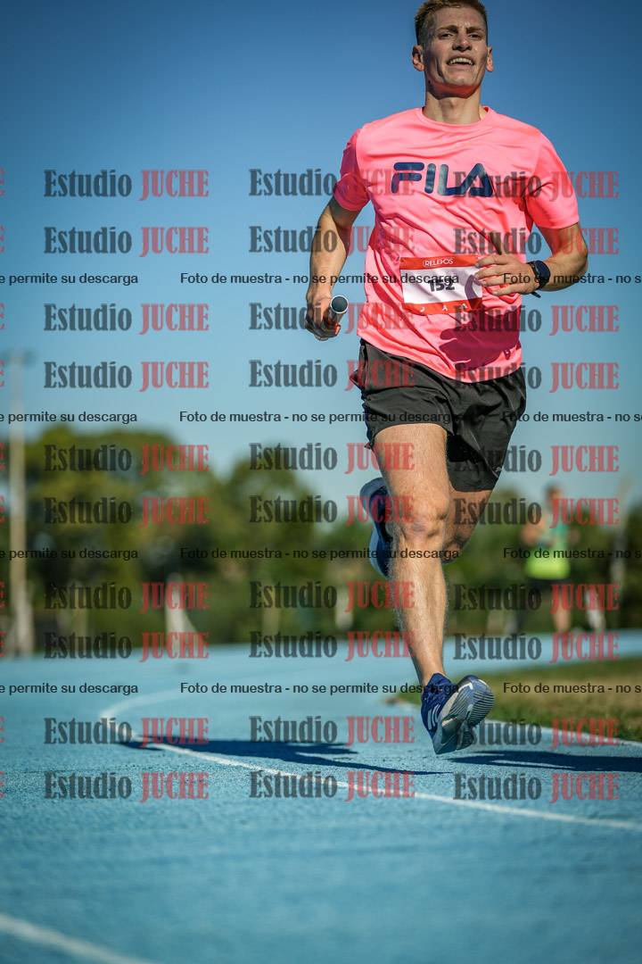 Fotos durante los relevos