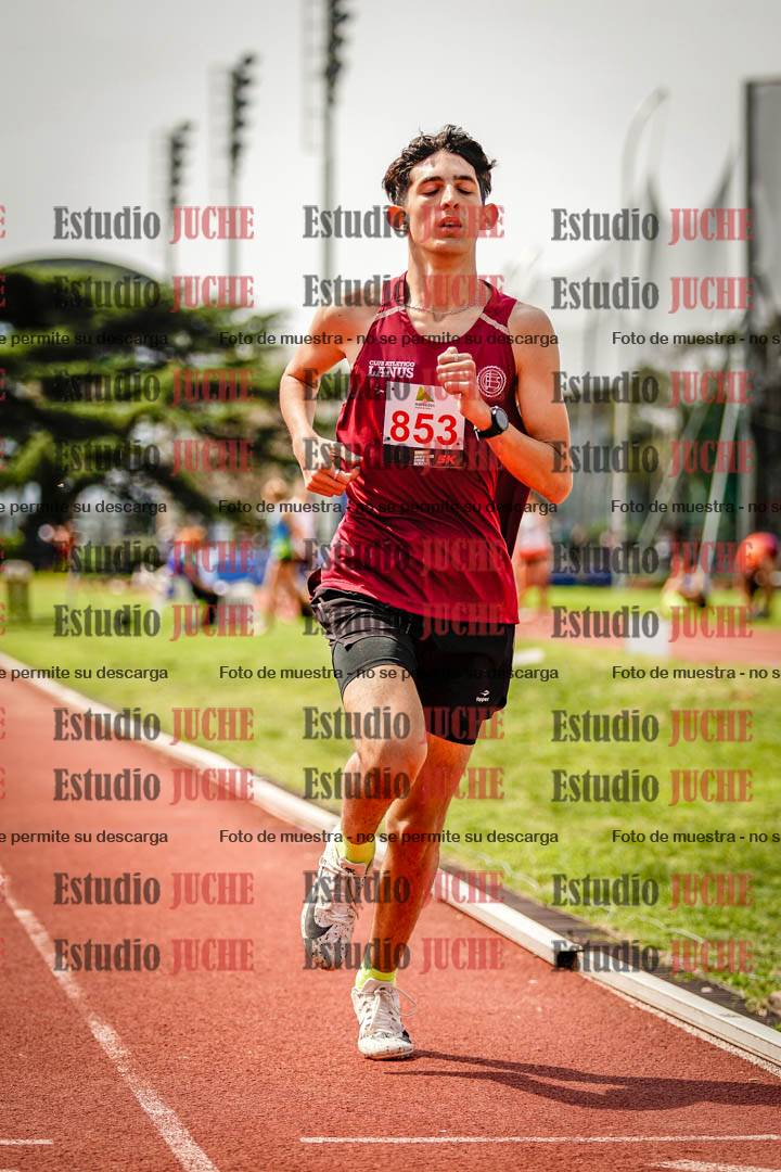 Fotos de los 600 m llanos de varones