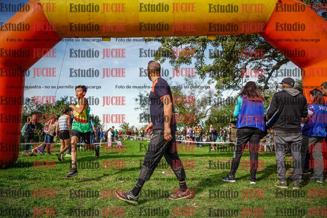 Fotos de la llegada del cross de 1500 m