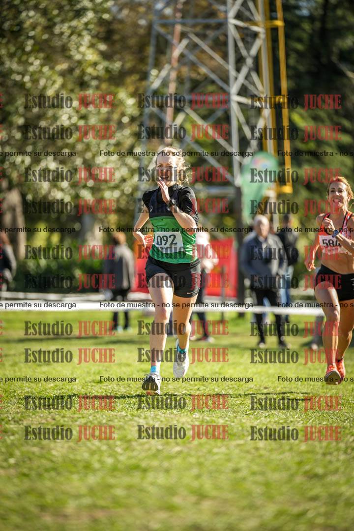Fotos de la llegada del cross de 6000 m