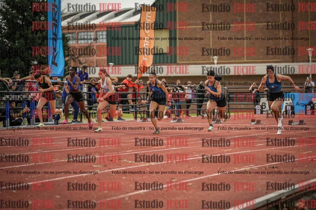 Fotos de los 100 m llanos de mujeres - FINAL