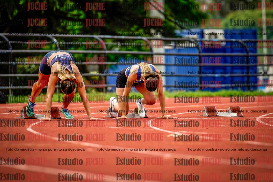 Fotos de los 100 m llanos de mujeres - FINAL