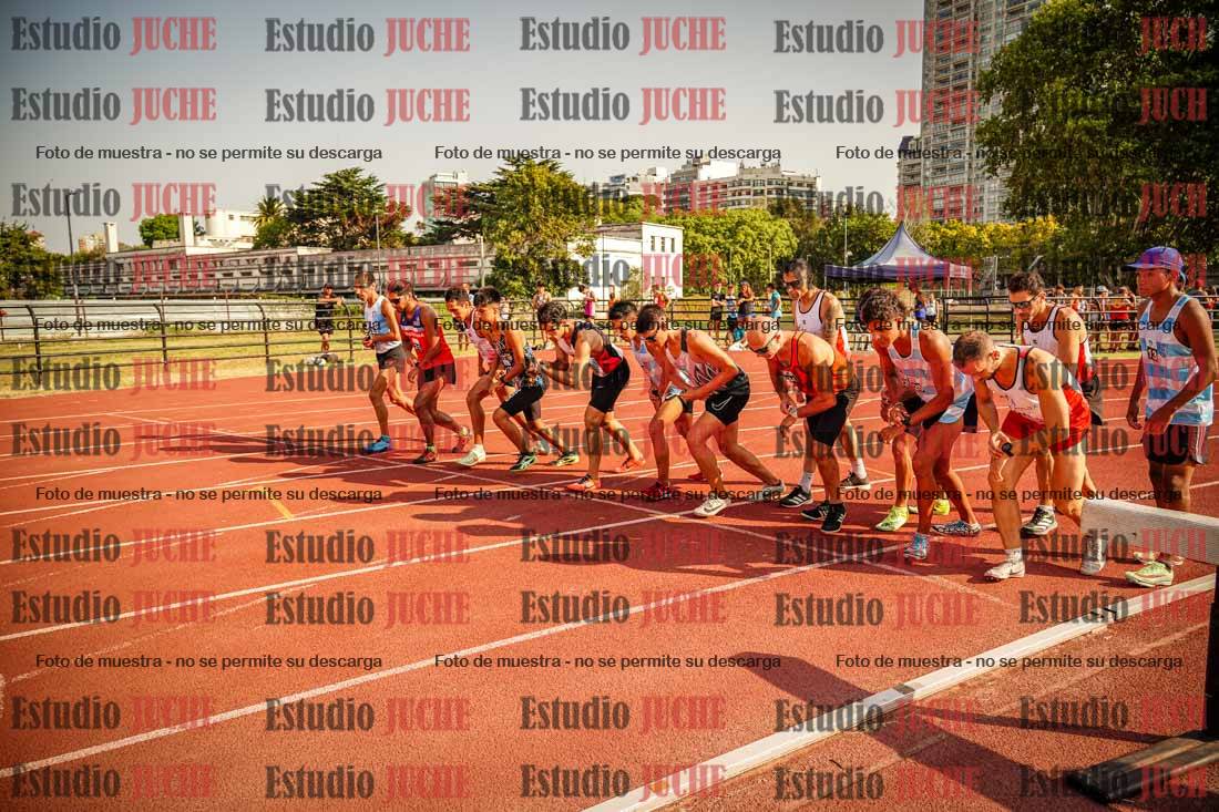 Fotos de los 1500 m llanos de varones