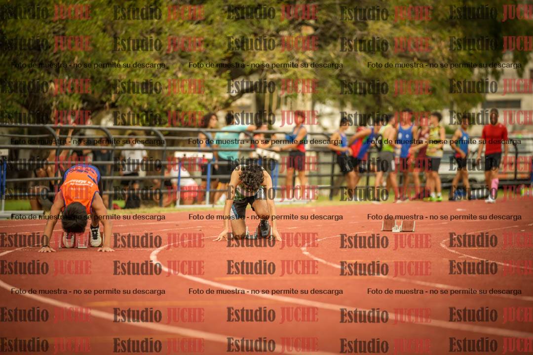 Fotos de los 200 m llanos de varones