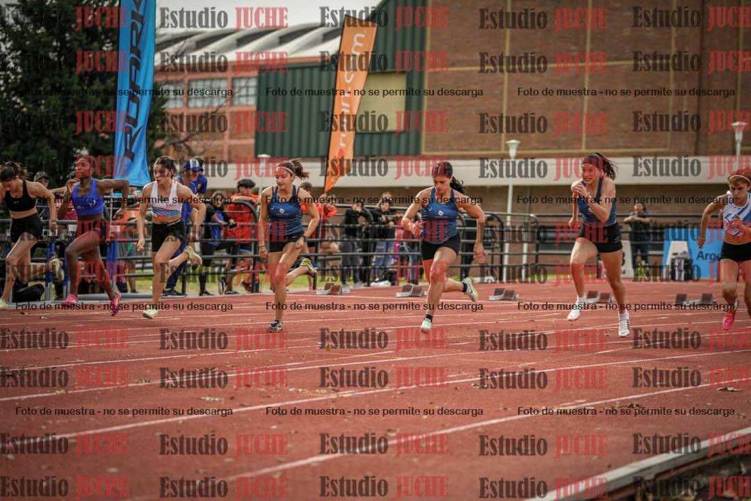 Fotos de los 100 m llanos de mujeres - FINAL