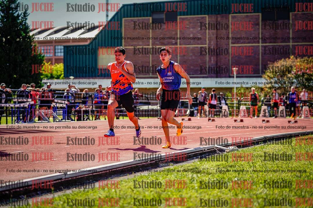 Fotos de los 100 m de varones