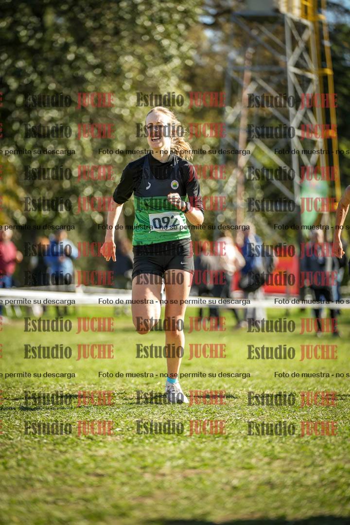 Fotos de la llegada del cross de 6000 m