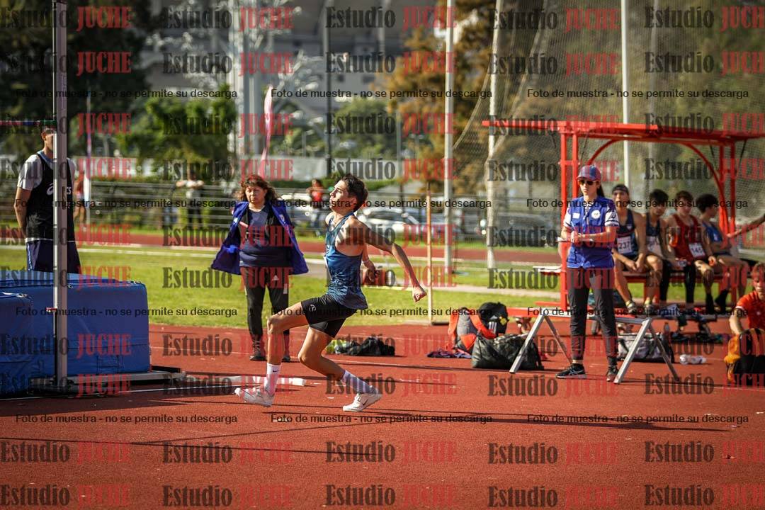 Fotos del salto en alto de varones