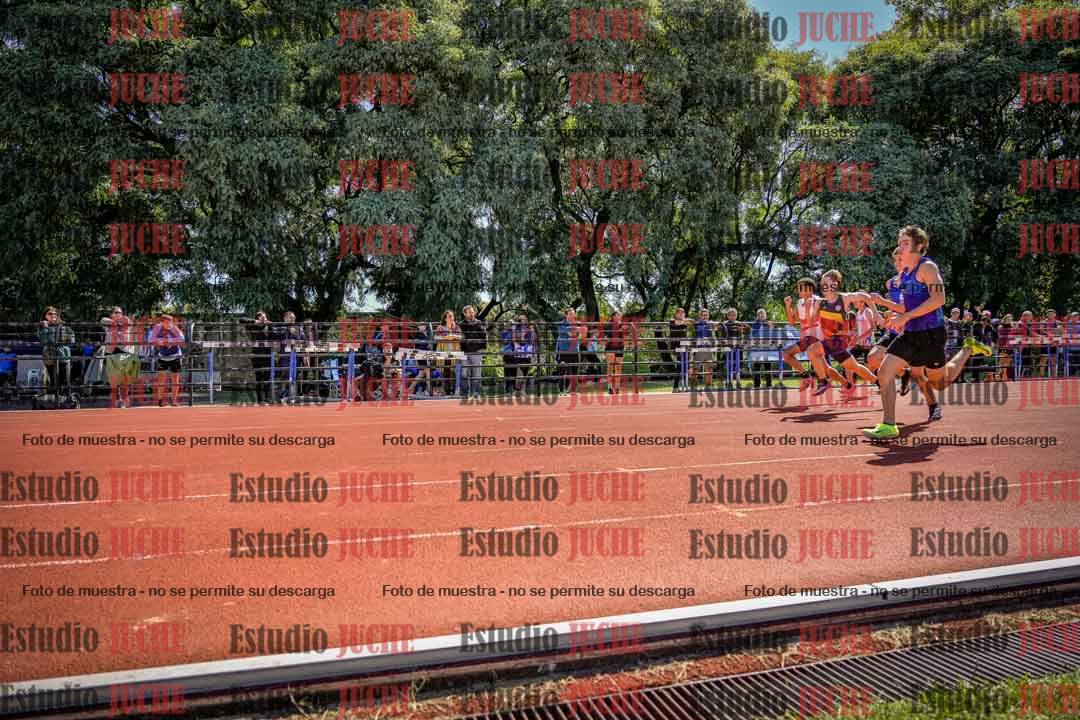 Fotos de los 100 m de varones