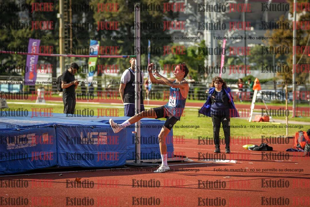 Fotos del salto en alto de varones