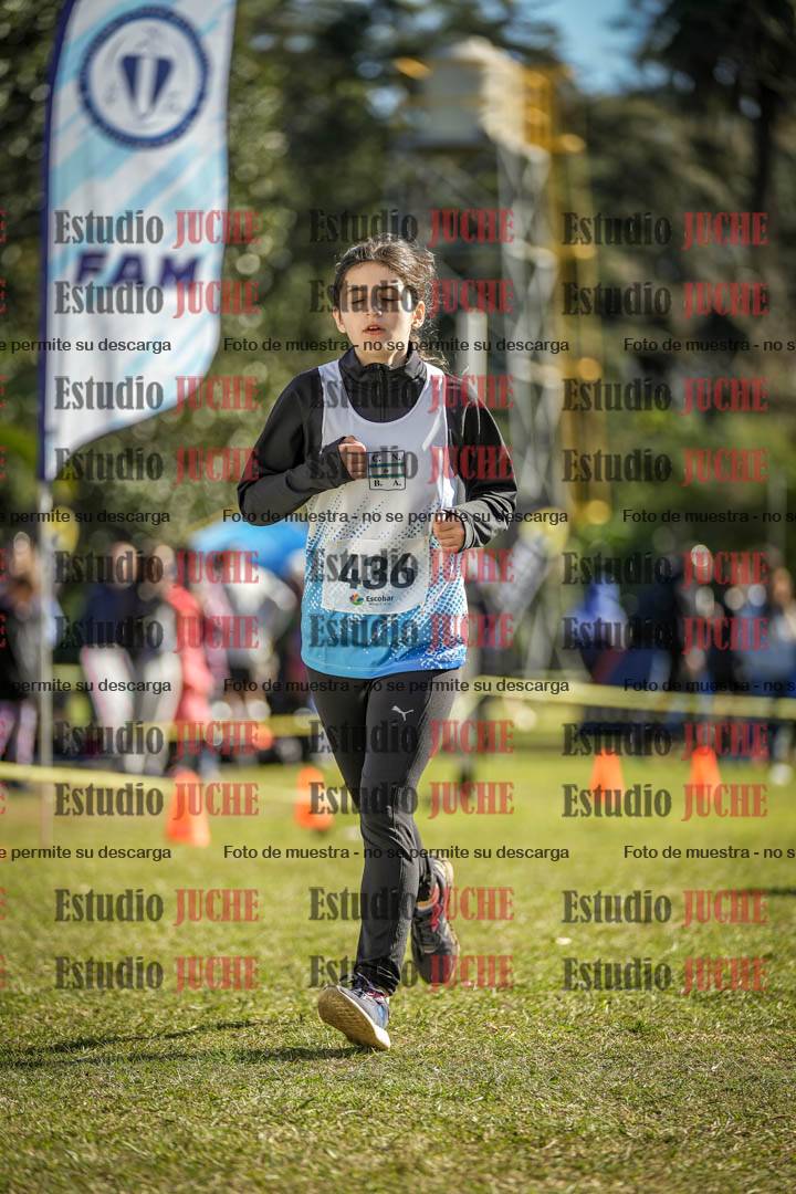 Fotos de la llegada del cross de 2000 m